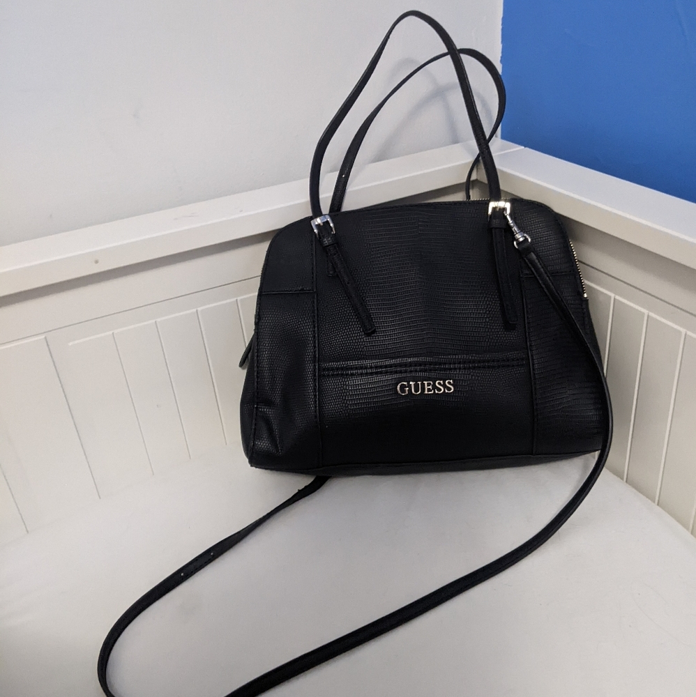 Guess bag - handbag - cross body - black - small